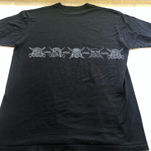 Vans Star Wars Black Graphic Printed T-Shirt Men’s Size L Short Sleeves Casual - Picture 12 of 16
